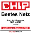 Laut CHIP-Mobilfunktest, Ausgabe November 2024